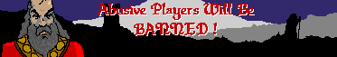 abusive players will be banned